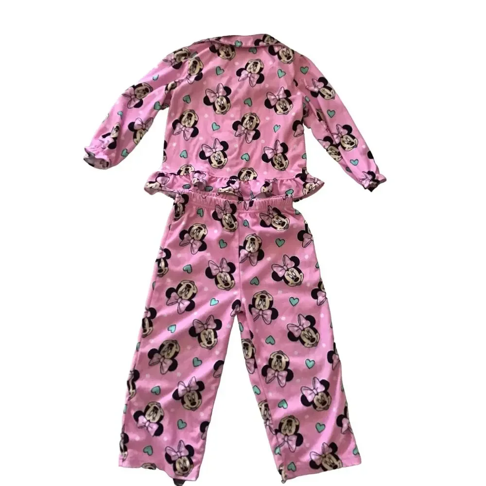 Disney Minnie Mouse 2 Piece PJ’s Size 4T